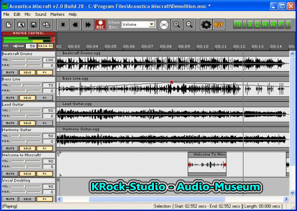 Acoustica Mixcraft Pro Studio 7.5.289 - TEAM R2R Serial Key